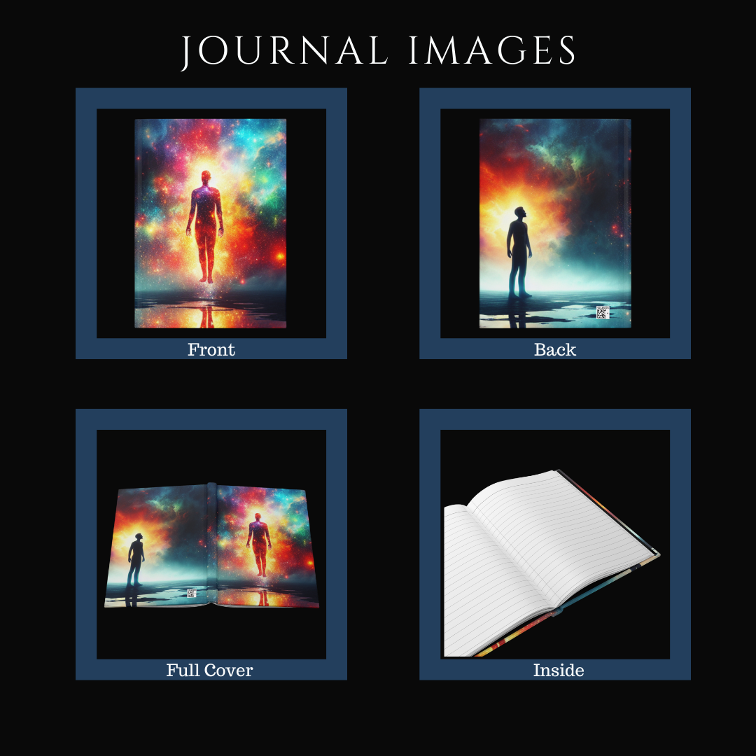 The Cosmic Self Hardcover Journal - Matte