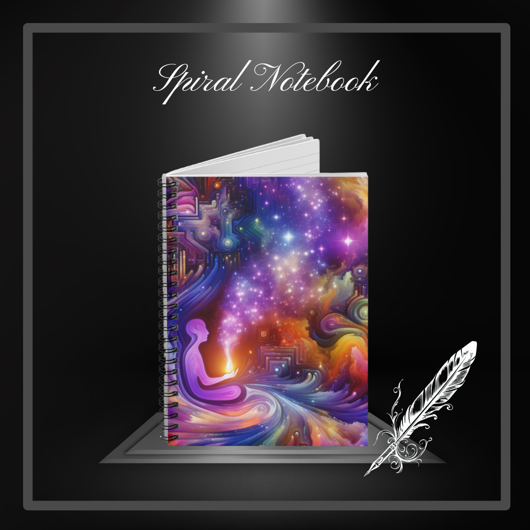 Consciousness is the Only Reality Spiral Notebook - Ruled Line