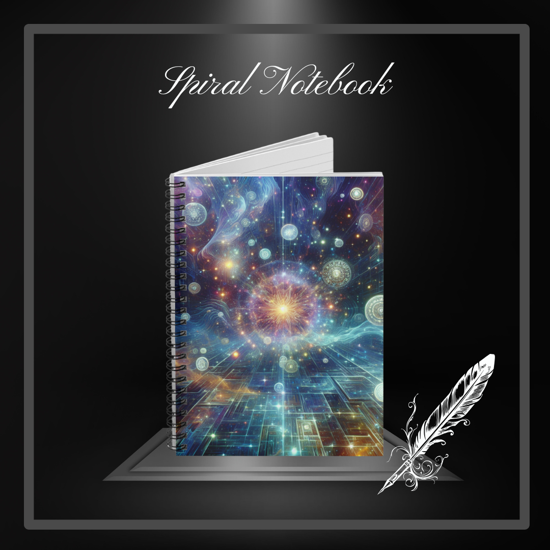 The Coin of Heaven Spiral Notebook - Ruled Line