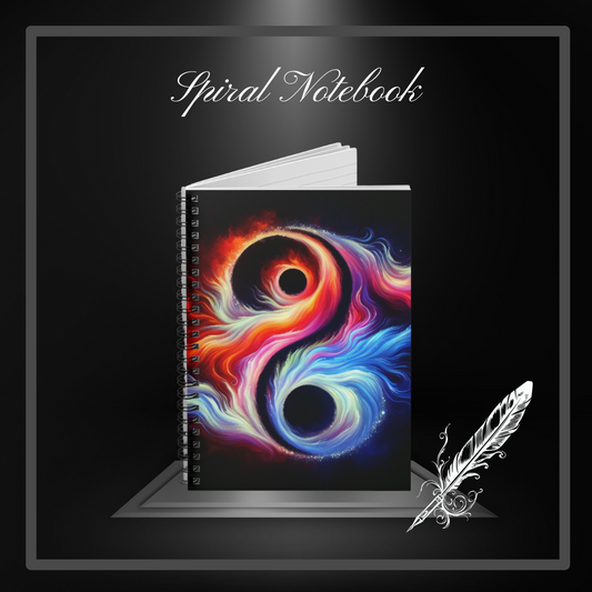 Twin Flames Soul Connection Spiral Notebook - Ruled Line