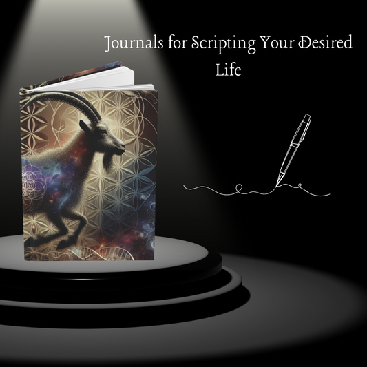 Capricorn Hardcover Journal Matte